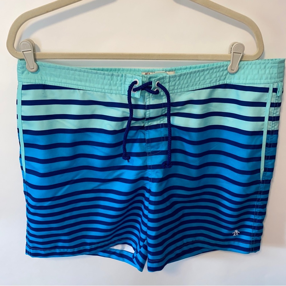 Men’s Penguin Swim Trunks Size 36